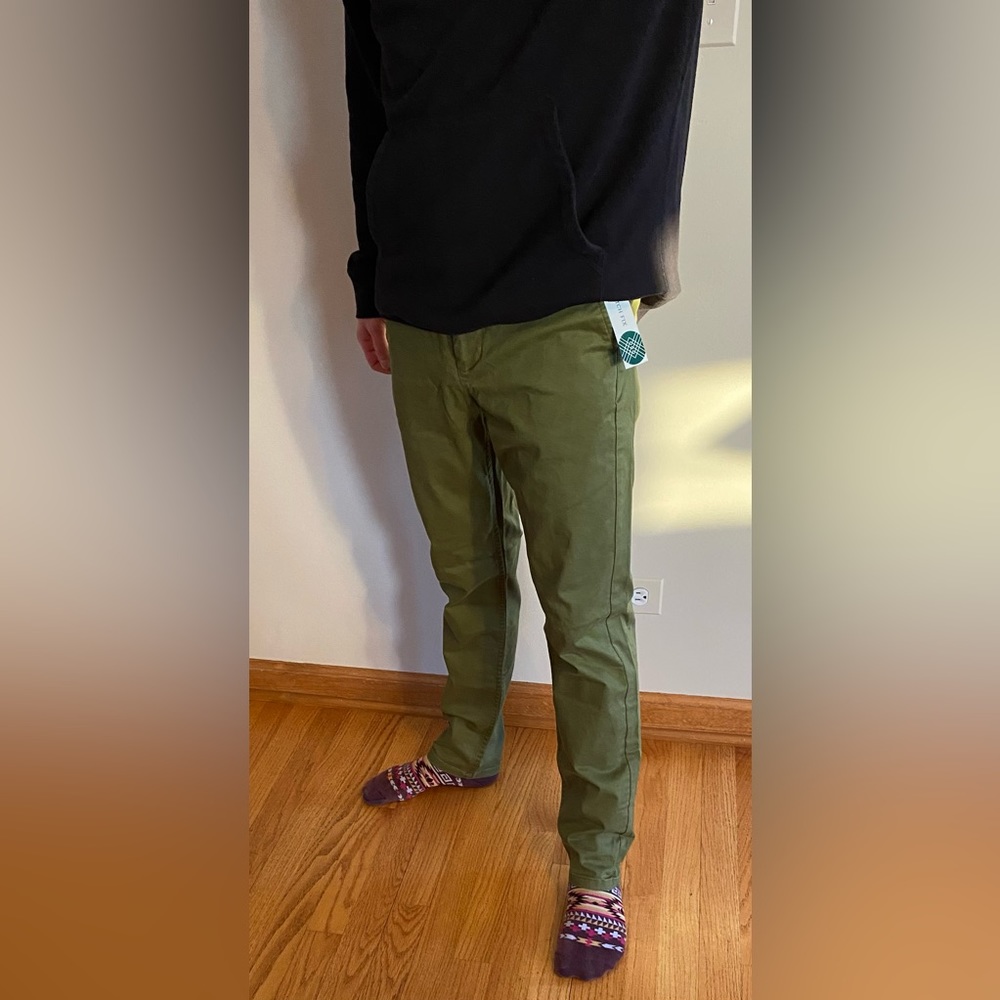 Hawker Rye Men's Green Chinos